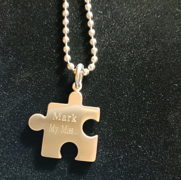 Customized Charm Necklaces, Cat & Puzzle! Unique Salvage - Picture 6 of 9
